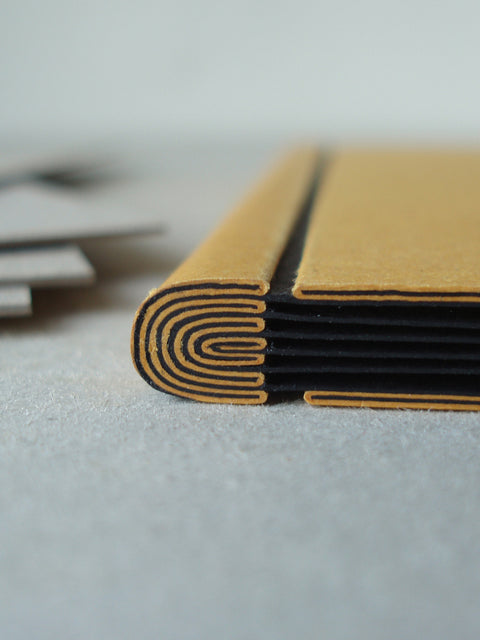 Onion binding by Elbel Libro Bookbinding / Onion bindwijze door Elbel Libro Boekbinderij Amsterdam