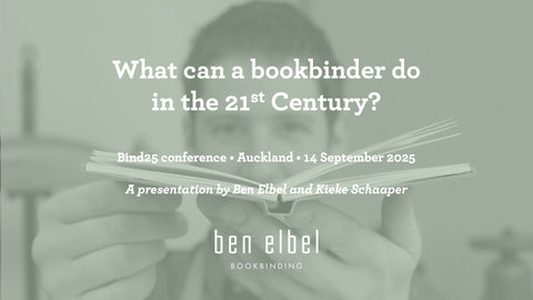 What can a bookbinder do in the 21st Century?