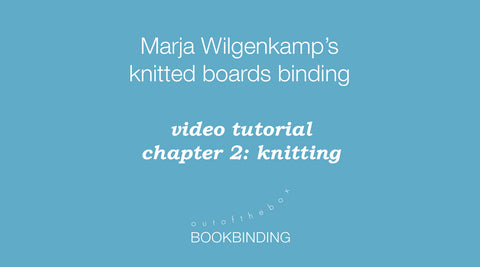 Knitted Boards Binding instruction video